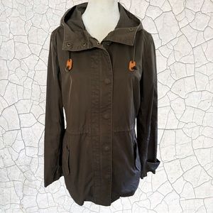 Banana Republic Olive Colored Light Jacket Size Medium